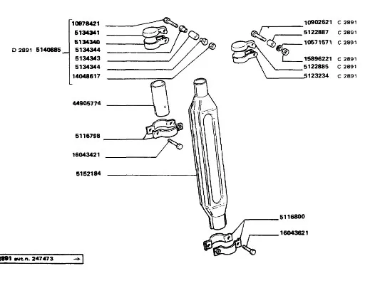 5116800 - хомут