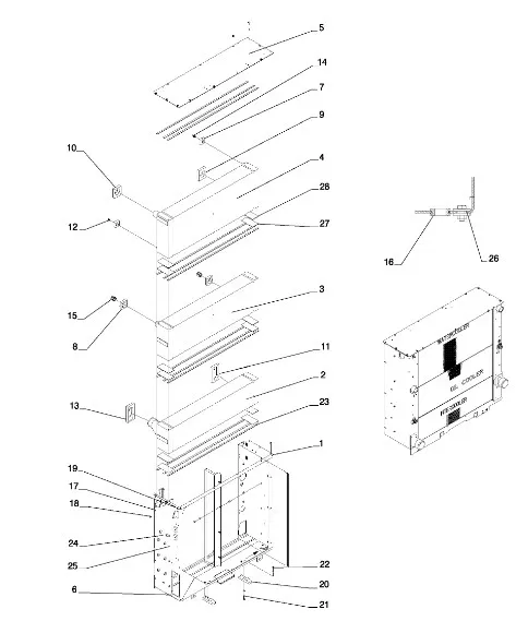 87363805 - Радиатор системы охлаждения